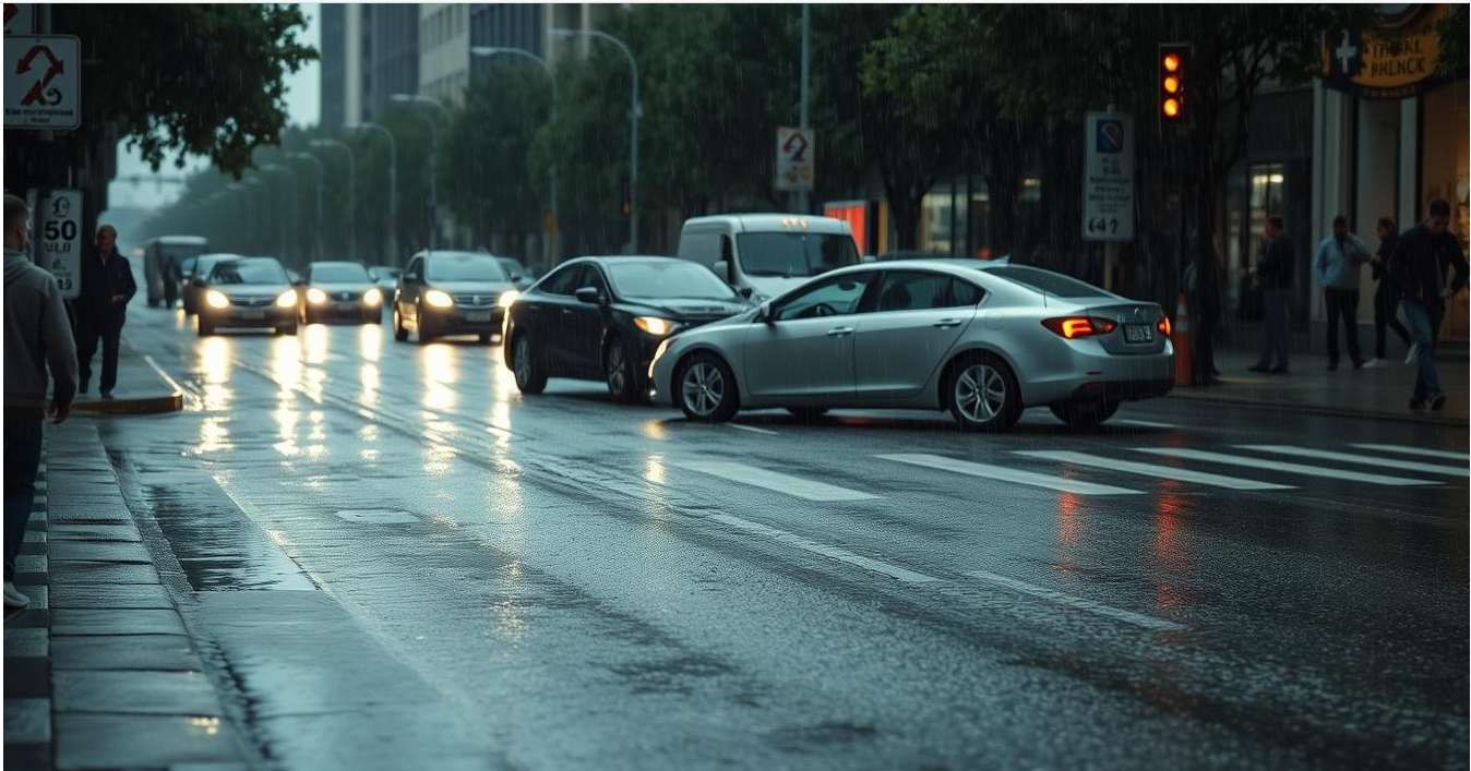 Car Accident Liability in Wet Weather Conditions